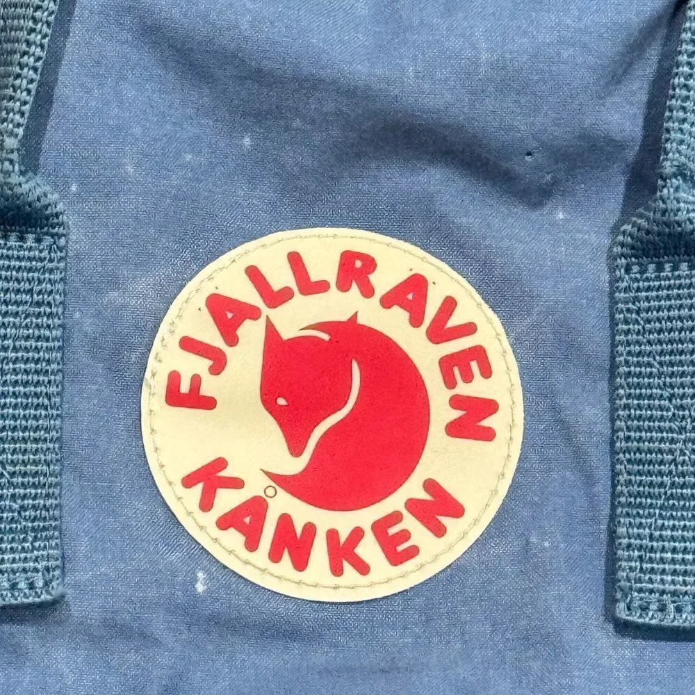 Fjallraven Kanken Blue Mini Backpack